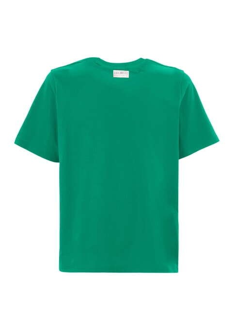 ICONIC T-shirt di cotone, a manica corta green - T-shirt Uomo