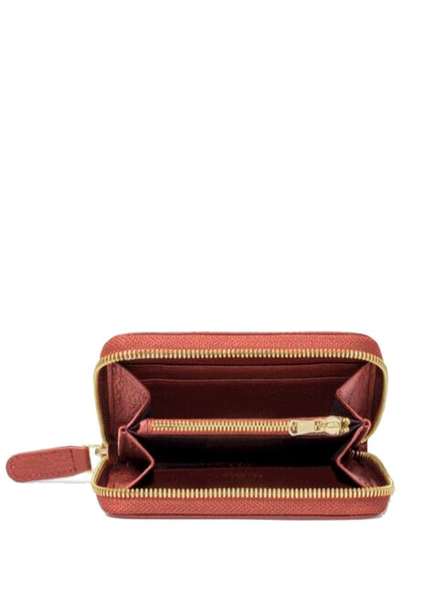 BASIC Portafoglio Donna in pelle rosso - Portafogli Donna