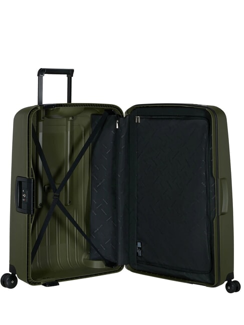 S'CURE Trolley misura grande olive - Trolley Rigidi
