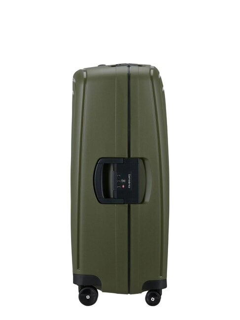 S'CURE Trolley misura grande olive - Trolley Rigidi