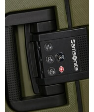 SAMSONITE S'CURE Trolley misura grande olive - Trolley Rigidi - 5
