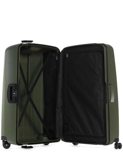 S'CURE Trolley misura extra-large olive - Trolley Rigidi
