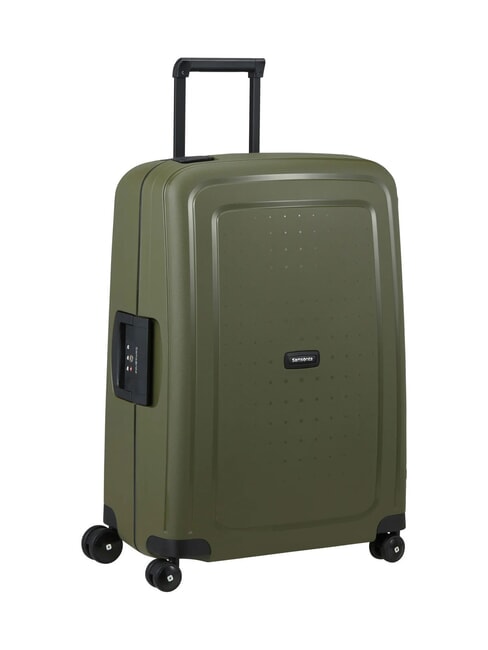 S'CURE Trolley misura media olive - Trolley Rigidi