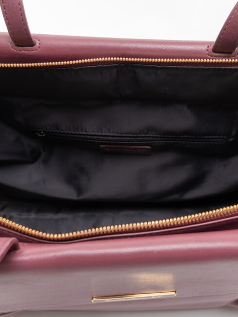 TUA GLAM Shopping bag a spalla bordeaux - Borse Donna