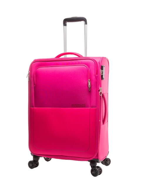 AIR WAVE Trolley Medio, espandibile berry blast - Trolley Semirigidi