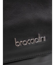 BRACCIALINI SANDRA Borsa a spalla, in pelle nero - Borse Donna - 3