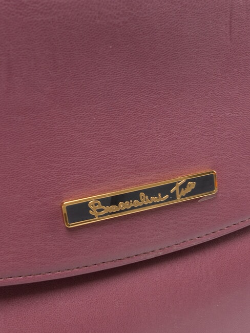 TUA GLAM Shopping bag a spalla bordeaux - Borse Donna