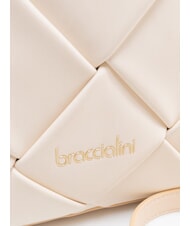 BRACCIALINI ICONS Borsa a bauletto con tracolla beige - Borse Donna - 4
