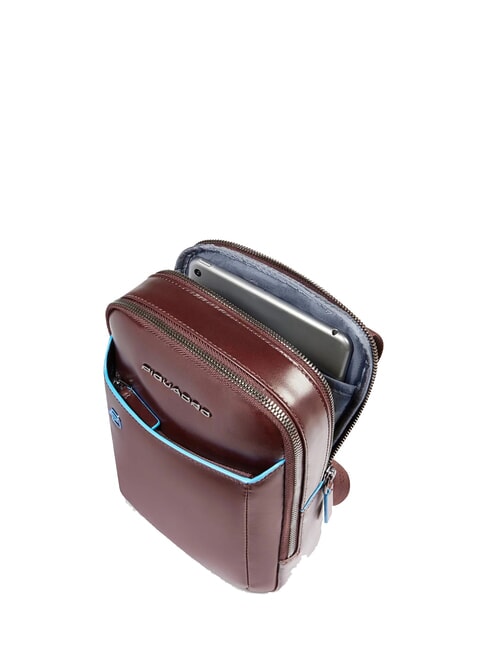 BLUE SQUARE  Borsello porta iPad Mini MOGANO - Tracolle Uomo