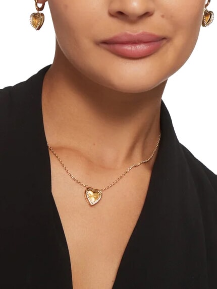 MON AMOUR Collana in acciaio yellow gold - Collane