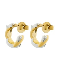 GUESS TWIST Orecchini in acciaio yellow gold/rhodium - Orecchini - 2