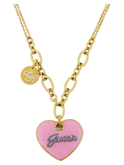 VINTAGE Collana in acciaio yellow gold/pink - Collane