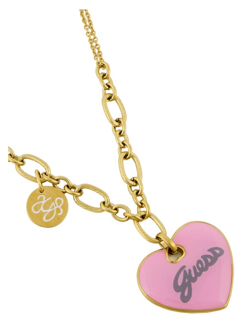 VINTAGE Collana in acciaio yellow gold/pink - Collane