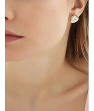 GUESS AMORE Orecchini in acciaio yellow gold/white - Orecchini - 2