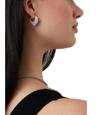 GUESS CRAZY IN LOVE Orecchini in acciaio SILVER - Orecchini - 4