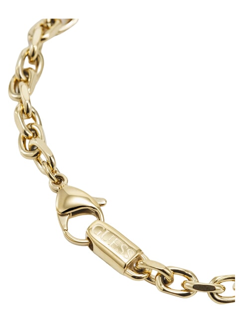 X PLATE Bracciale in acciaio lucido yellow gold - Bracciali Uomo