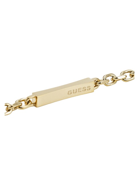 X PLATE Bracciale in acciaio lucido yellow gold - Bracciali Uomo
