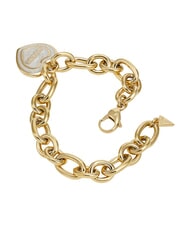 GUESS AMAMI Bracciale in acciaio lucido yellow gold/white - Bracciali Donna - 2