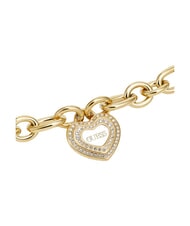GUESS AMAMI Bracciale in acciaio lucido yellow gold/white - Bracciali Donna - 3