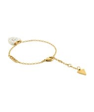 GUESS AMORE Bracciale in acciaio yellow gold/white - Bracciali Donna - 3