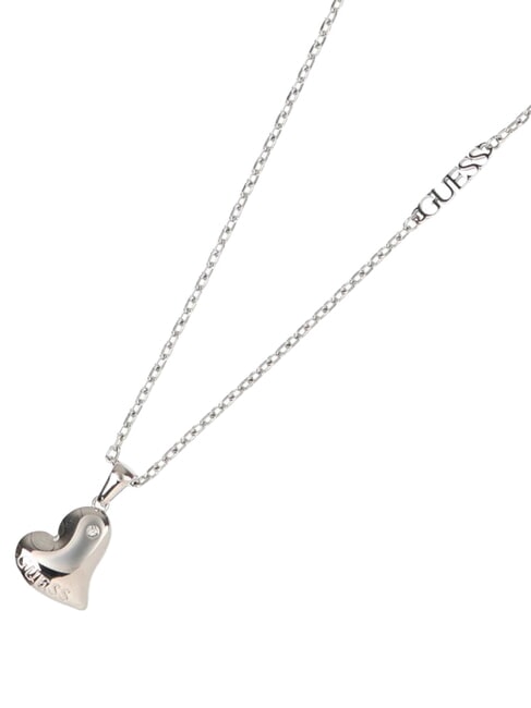 FLUID HEARTS Collana in acciaio SILVER - Collane