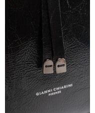 GIANNI CHIARINI EGLE Borsa a spalla, in pelle Nero - Borse Donna - 3