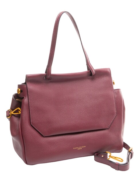 OTTAVIA Borsa in pelle wine berry - Borse Donna