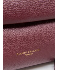 GIANNI CHIARINI OTTAVIA Borsa in pelle wine berry - Borse Donna - 4