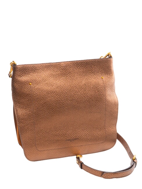OLGA Borsa in pelle a spalla con tracolla toasted - Borse Donna