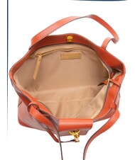 GIANNI CHIARINI MARISOL Borsa shopping in pelle brick red - Borse Donna - 5