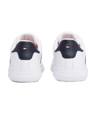 TOMMY HILFIGER ESSENTIAL LEATHER Sneakers in pelle white - Scarpe Uomo - 3