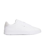 TOMMY HILFIGER TH Sneakers in pelle white - Scarpe Uomo - 6
