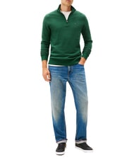TOMMY HILFIGER ESSENTIAL LEATHER Sneakers in pelle black - Scarpe Uomo - 7