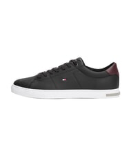TOMMY HILFIGER ESSENTIAL LEATHER Sneakers in pelle black - Scarpe Uomo - 6