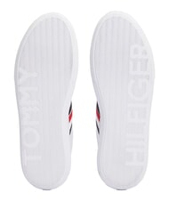 TOMMY HILFIGER ESSENTIAL LEATHER Sneakers in pelle white - Scarpe Uomo - 4