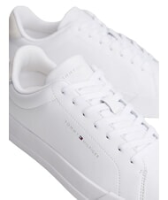 TOMMY HILFIGER TH Sneakers in pelle white - Scarpe Uomo - 7
