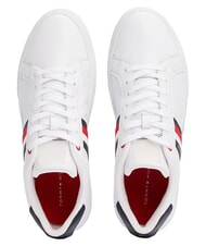 TOMMY HILFIGER ESSENTIAL LEATHER Sneakers in pelle white - Scarpe Uomo - 2