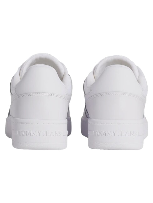 TOMMY JEANS Sneakers in pelle white - Scarpe Uomo
