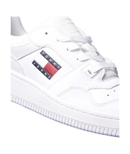 TOMMY HILFIGER TOMMY JEANS Sneakers in pelle white - Scarpe Uomo - 7