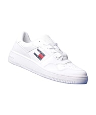 TOMMY HILFIGER TOMMY JEANS Sneakers in pelle white - Scarpe Uomo - 6