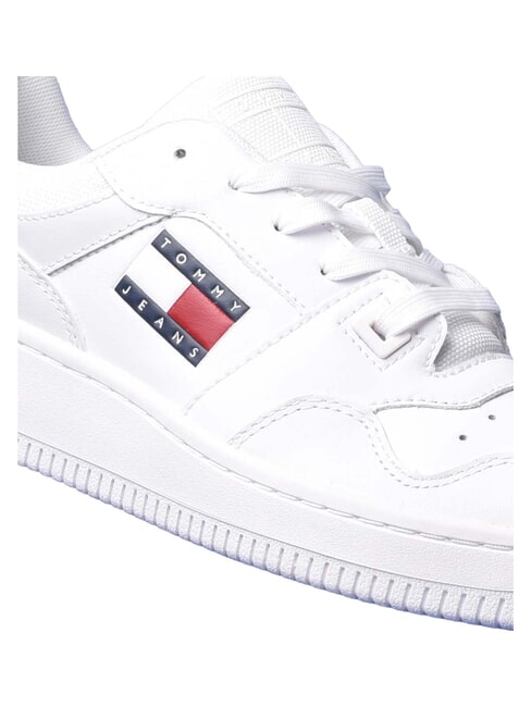 TOMMY JEANS Sneakers in pelle white - Scarpe Uomo