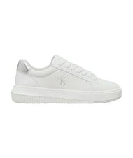 CALVIN KLEIN CHUNKY Sneakers in pelle white - Scarpe Donna - 6