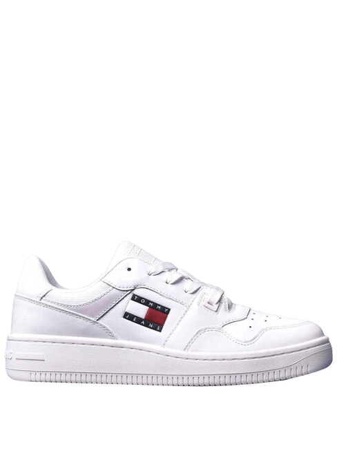 TOMMY JEANS Sneakers in pelle white - Scarpe Uomo