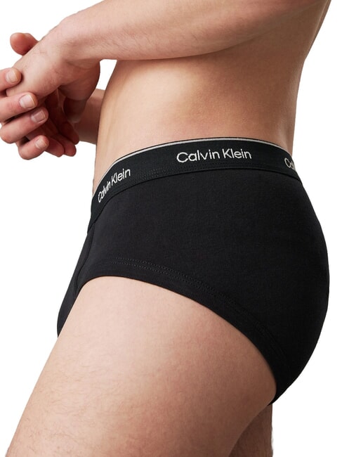 BOTTOMS MULTI Set 3 trunks boxer black - Slip Uomo