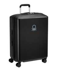 BENETTON By DELSEY UCB HARD Trolley Medio Nero - Trolley Rigidi - 3