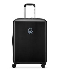 BENETTON By DELSEY UCB HARD Set Trolley Cabin + Medio + Grande  Nero - Set Trolley - 3