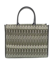 FURLA OPPORTUNITY Borsa shopping, a spalla toni cactus - Borse Donna - 4