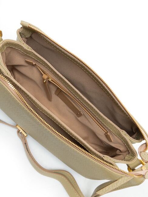BROOKE Borsa a tracolla in pelle martellata willow - Borse Donna