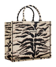 BRACCIALINI WINTER XL Borsa a mano, manico doppio tiger - Borse Donna - 2