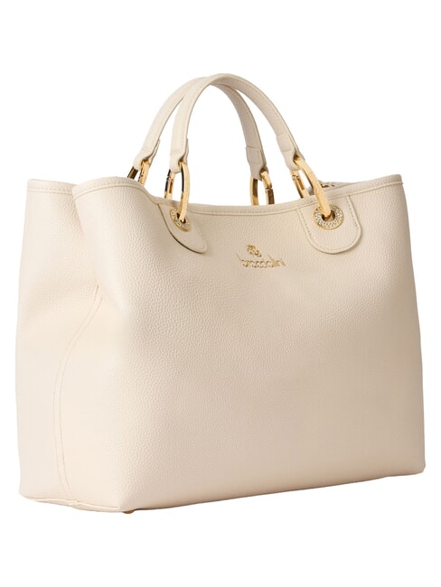 BETH L Borsa a mano con doppio manico beige - Borse Donna